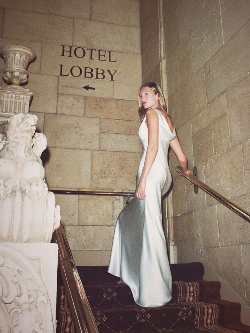 REFORMATION Ceres Silk Dress in Ivory 6